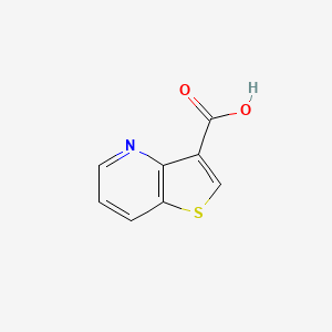 molecular formula C8H5NO2S B2583122 Thieno[3,2-b]pyridine-3-carboxylic acid CAS No. 1345556-82-2