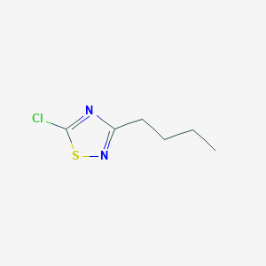 molecular formula C6H9ClN2S B2583171 3-丁基-5-氯-1,2,4-噻二唑 CAS No. 1221341-15-6