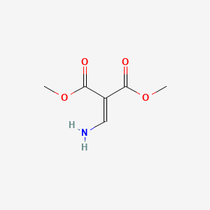 molecular formula C6H9NO4 B2583188 1,3-Dimethyl 2-(aminomethylidene)propanedioate CAS No. 72179-93-2