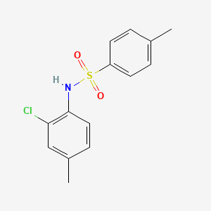 molecular formula C14H14ClNO2S B2583204 N-(2-氯-4-甲基苯基)-4-甲基苯磺酰胺 CAS No. 2903-37-9
