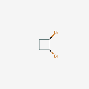 B2583220 (1R,2R)-1,2-dibromocyclobutane CAS No. 807630-92-8