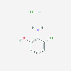 molecular formula C6H7Cl2NO B2583309 2-Amino-3-chlorophenol hydrochloride CAS No. 858013-95-3