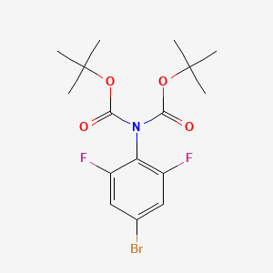 N,N-di-Boc-4-bromo-2,6-difluoro-phenylamine