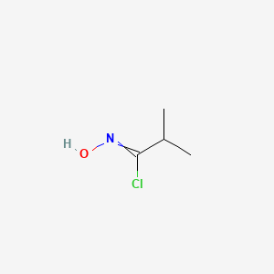 molecular formula C4H8ClNO B2583391 N-羟基异丁酰亚胺酰氯 CAS No. 684-88-8