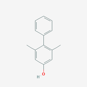 molecular formula C14H14O B025834 2,6-Dimethylbiphenyl-4-ol CAS No. 100444-43-7