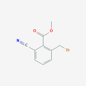 Methyl 2-(bromomethyl)-6-cyanobenzoate