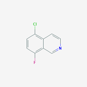 Isoquinoline, 5-chloro-8-fluoro-