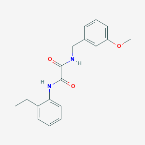 molecular formula C18H20N2O3 B2583568 N1-(2-乙基苯基)-N2-(3-甲氧基苄基)草酰胺 CAS No. 701281-65-4