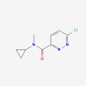 6-chloro-N-cyclopropyl-N-methylpyridazine-3-carboxamide