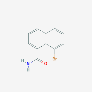 molecular formula C11H8BrNO B2583752 8-Bromo-1-naphthamide CAS No. 273208-26-7