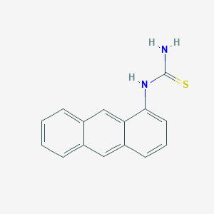 molecular formula C15H12N2S B2583753 N-(1-anthryl)thiourea CAS No. 860609-77-4