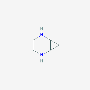molecular formula C5H12Cl2N2 B2583755 2,5-Diazabicyclo[4.1.0]heptane CAS No. 87640-95-7
