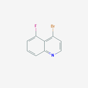 molecular formula C9H5BrFN B2583809 4-Bromo-5-fluoroquinoline CAS No. 1823422-36-1