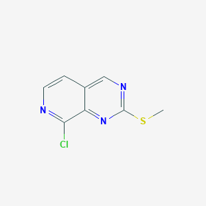 8-Chloro-2-(methylthio)pyrido[3,4-d]pyrimidine