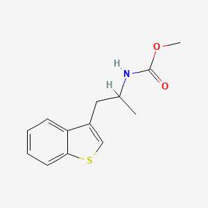 Methyl (1-(benzo[b]thiophen-3-yl)propan-2-yl)carbamate