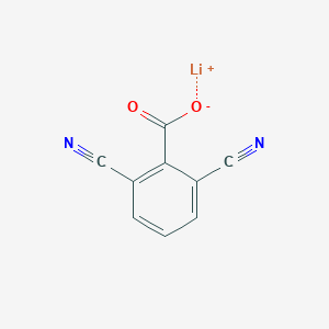 Lithium;2,6-dicyanobenzoate