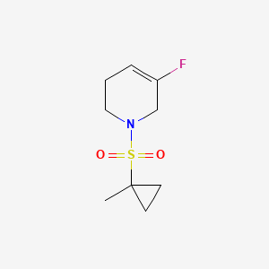 5-Fluoro-1-[(1-methylcyclopropyl)sulfonyl]-1,2,3,6-tetrahydropyridine