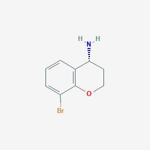 molecular formula C9H10BrNO B2583987 (R)-8-Bromochroman-4-amine CAS No. 1212896-29-1