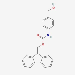 (9H-Fluoren-9-yl)methyl (4-(hydroxymethyl)phenyl)carbamate