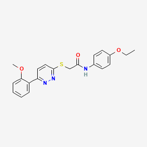 N-(4-ethoxyphenyl)-2-((6-(2-methoxyphenyl)pyridazin-3-yl)thio)acetamide