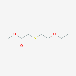 Methyl 2-[(2-ethoxyethyl)sulfanyl]acetate