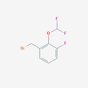 1-(Bromomethyl)-2-(difluoromethoxy)-3-fluorobenzene