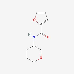 N-(oxan-3-yl)furan-2-carboxamide