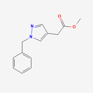 Methyl 2-(1-benzyl-1h-pyrazol-4-yl)acetate