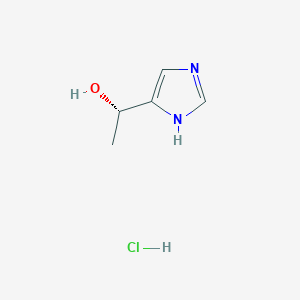 (1S)-1-(1H-Imidazol-5-yl)ethanol;hydrochloride