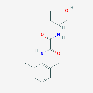 molecular formula C14H20N2O3 B2584369 N1-(2,6-dimethylphenyl)-N2-(1-hydroxybutan-2-yl)oxalamide CAS No. 920403-90-3