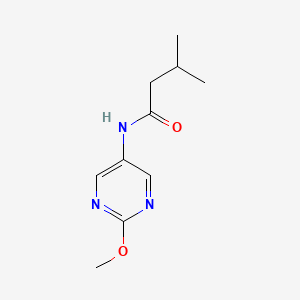 N-(2-methoxypyrimidin-5-yl)-3-methylbutanamide