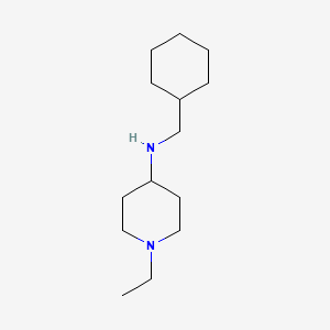N-(cyclohexylmethyl)-1-ethylpiperidin-4-amine