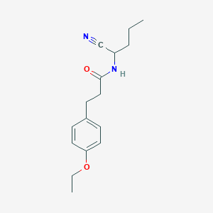 N-(1-cyanobutyl)-3-(4-ethoxyphenyl)propanamide