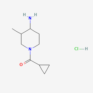 (4-Amino-3-methylpiperidin-1-yl)-cyclopropylmethanone;hydrochloride