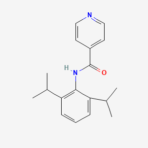 molecular formula C18H22N2O B2584519 N-(2,6-diisopropylphenyl)isonicotinamide CAS No. 303117-59-1