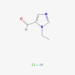 1-Ethyl-1H-imidazole-5-carbaldehyde hydrochloride