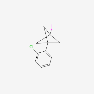 1-(2-Chlorophenyl)-3-iodobicyclo[1.1.1]pentane