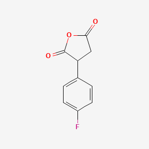 molecular formula C10H7FO3 B2584556 3-(4-Fluorophenyl)oxolane-2,5-dione CAS No. 630067-33-3