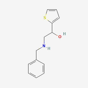 2-(Benzylamino)-1-(thiophen-2-yl)ethan-1-ol