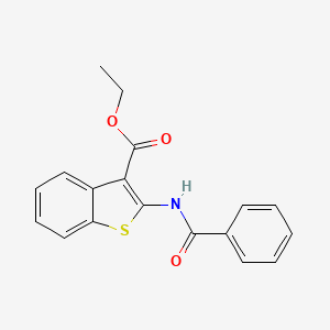 Ethyl 2-benzamido-1-benzothiophene-3-carboxylate