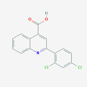2-(2,4-Dichlorophenyl)quinoline-4-carboxylic acid