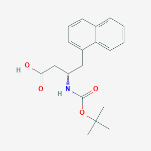 Boc-(S)-3-Amino-4-(1-naphthyl)-butyric acid