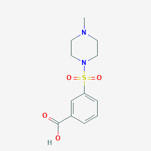 3-((4-Methylpiperazin-1-yl)sulfonyl)benzoic acid