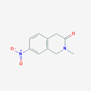 2-Methyl-7-nitro-1,2-dihydroisoquinolin-3(4H)-one