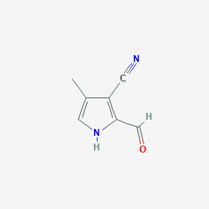 2-Formyl-4-methyl-1H-pyrrole-3-carbonitrile