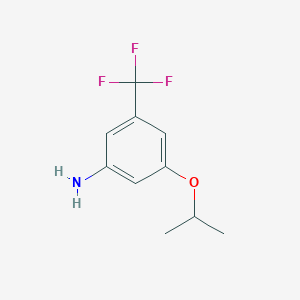 3-Isopropoxy-5-(trifluoromethyl)aniline