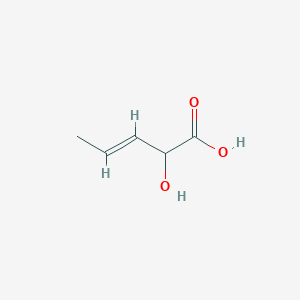 molecular formula C5H8O3 B2584774 rac-(E)-2-羟基-3-戊烯酸 CAS No. 78119-42-3