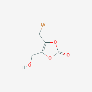 4-(bromomethyl)-5-(hydroxymethyl)-2H-1,3-dioxol-2-one