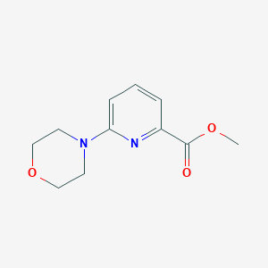 molecular formula C11H14N2O3 B2584935 Methyl 6-(morpholin-4-YL)pyridine-2-carboxylate CAS No. 1822872-98-9