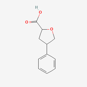 molecular formula C11H12O3 B2584937 4-苯氧杂环丁烷-2-羧酸 CAS No. 1934442-03-1